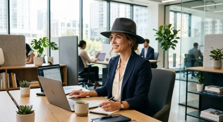 Chapeau et bureau : peut-on porter un chapeau au travail sans en faire trop ?